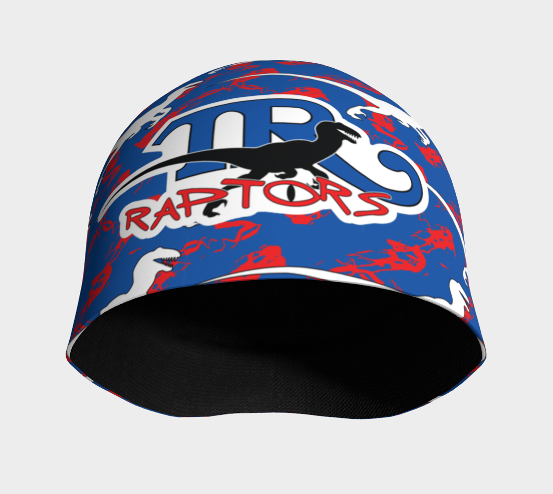 TR Raptors Patterned Beanie - Blue