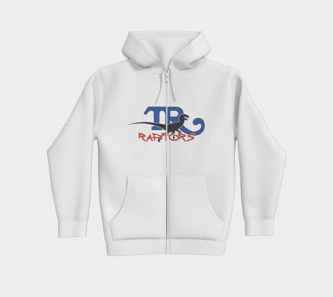 TR Raptors Plain Zipper Hoodie
