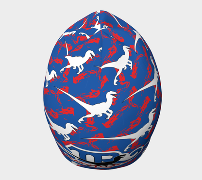 TR Raptors Patterned Beanie - Blue